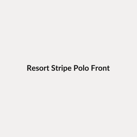 Resort Stripe Polo