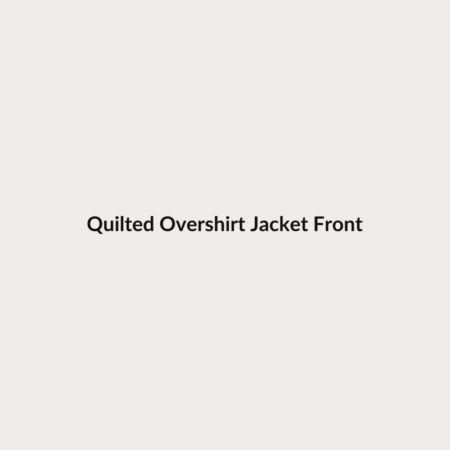 Quilted Overshirt Jacket