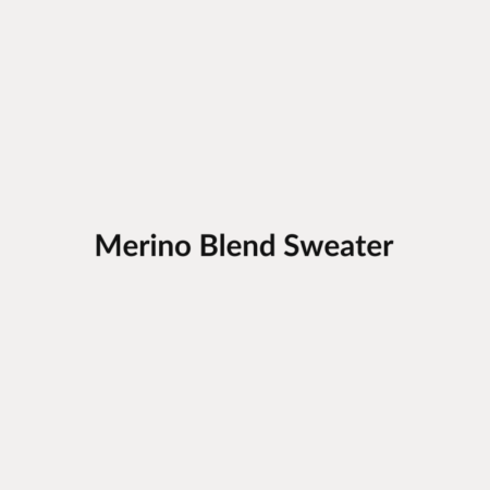Merino Blend Sweater