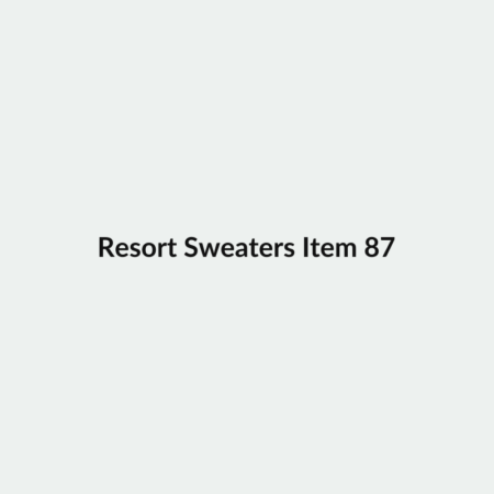 Resort Sweaters Item 87