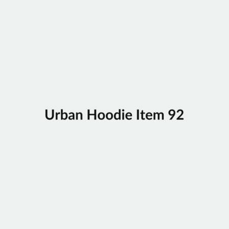 Urban Hoodie Item 92