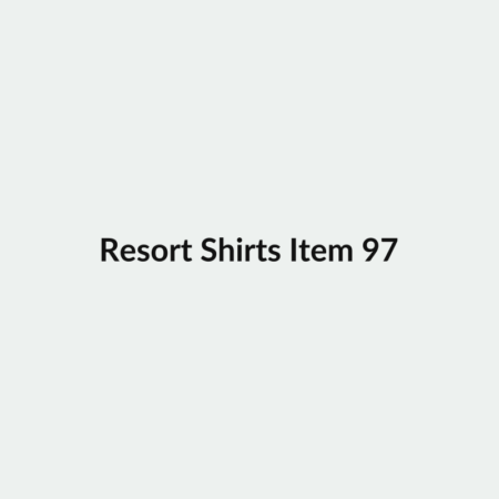 Resort Shirts Item 97