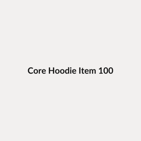Core Hoodie Item 100