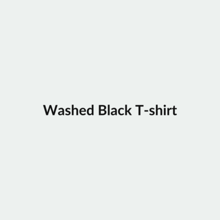 Washed Black T-shirt