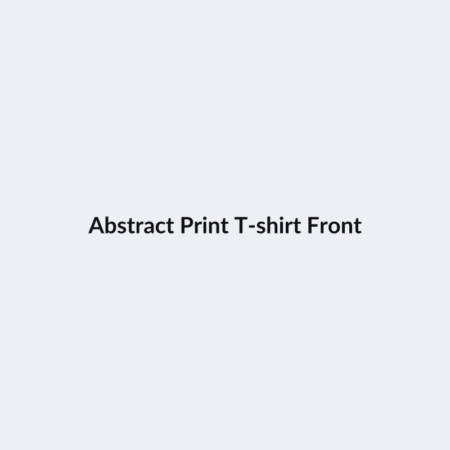 Abstract Print T-shirt
