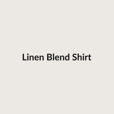 Linen Blend Shirt