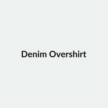Denim Overshirt