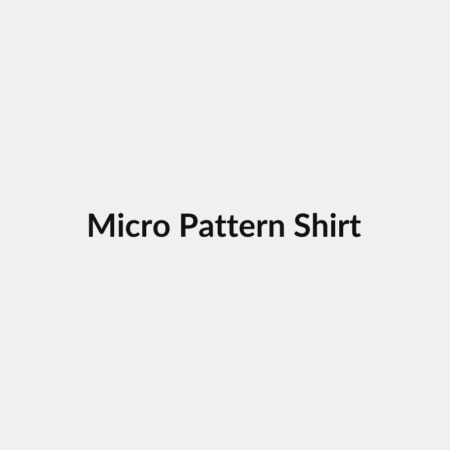 Micro Pattern Shirt