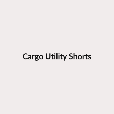 Cargo Utility Shorts