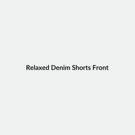 Relaxed Denim Shorts