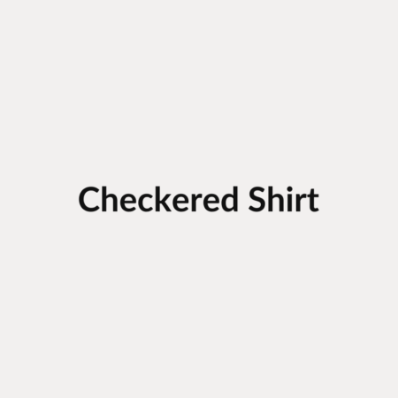 Checkered Shirt