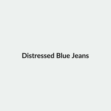 Distressed Blue Jeans