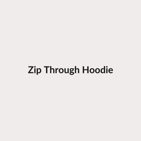 Zip Through Hoodie