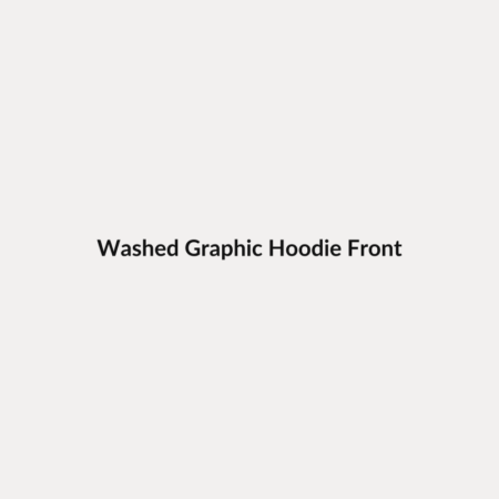 Washed Graphic Hoodie